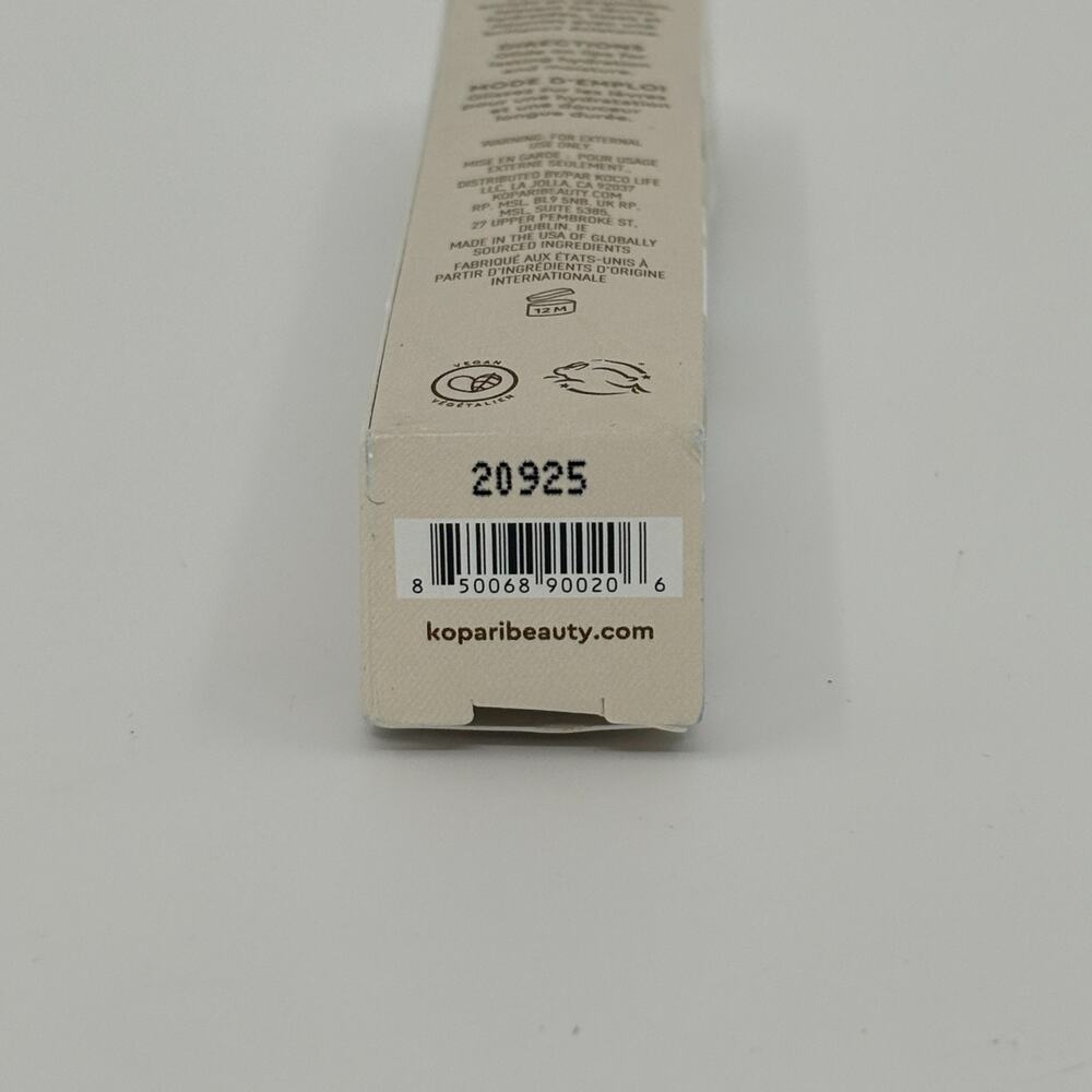 Kopari Lip Love Moisture Balm Soft Vanilla 0.52 oz 15g Ceramide Boxed - Picture 9 of 10